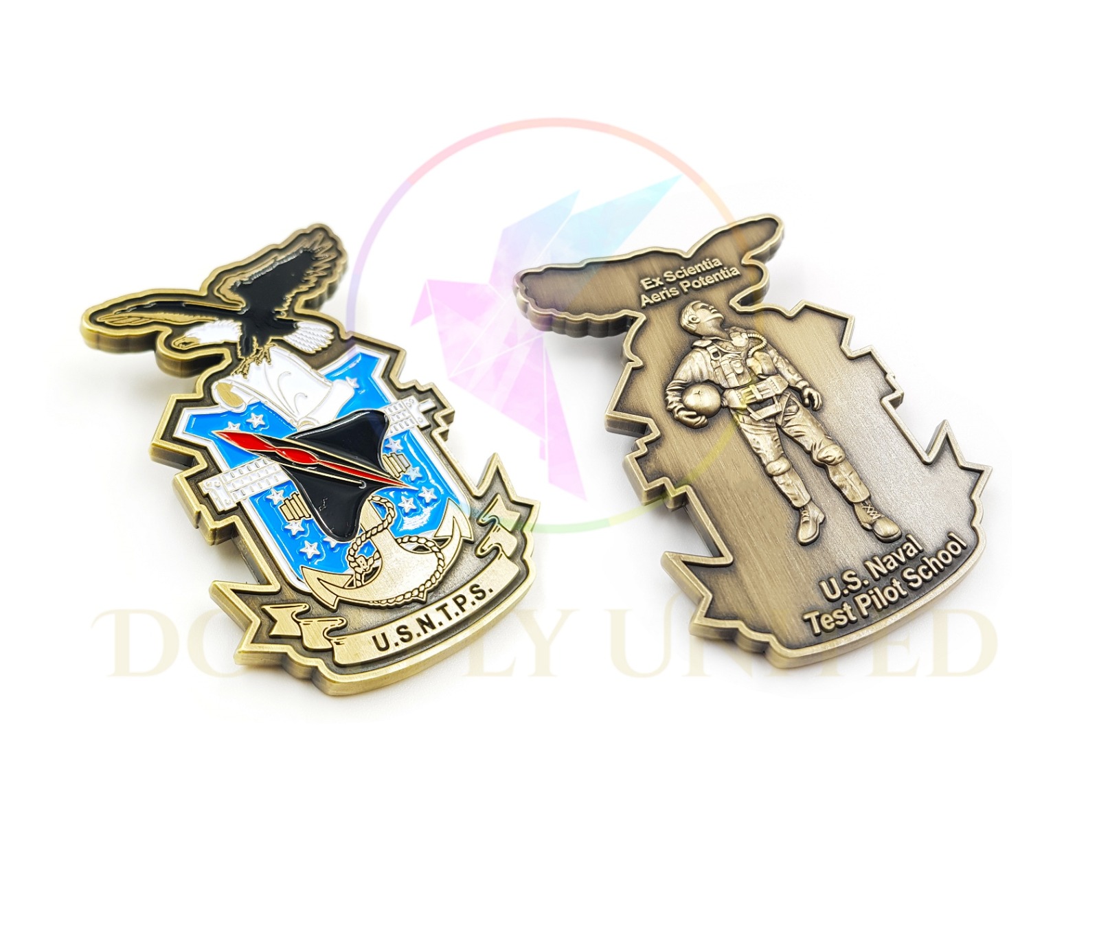 特殊雙面模具／客製化金屬紀念品