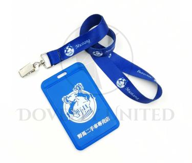 識別證帶搭配插扣 +客製化識別證套印刷 (HTP25-38NM)