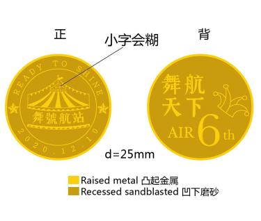 仿古電鍍 周年紀念幣訂製