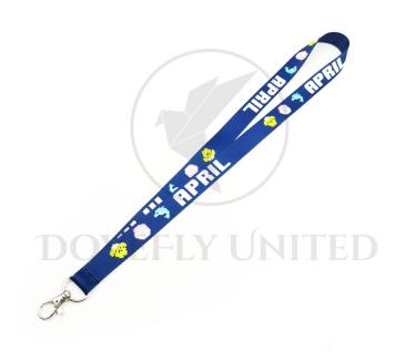 設計對位識別證帶印刷 訂製 全彩熱昇華轉印 頸掛式證件帶 (HTP20-81NM)