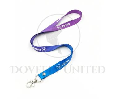 企業訂製頸掛式識別帶 全彩雙面印刷 圓釘固定 (HTP20-76NM)