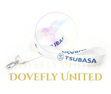 品牌客製化 純白底色 識別證帶訂做 工廠生產 (HTP25-15NM)