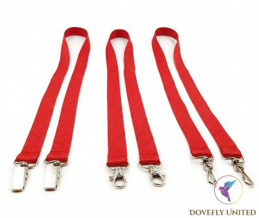 素色證件帶掛繩批發15/20/25mm 高速帶(配件: 鉤子*2) (HDLCCSHx2)