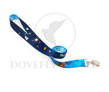 台灣工廠 識別證帶設計 證件帶訂製 識別證帶全彩印刷 (HTP-120)