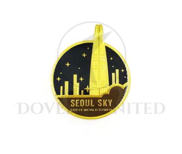 胸章/造型磁鐵 景點紀念品設計訂製 客製化生產 胸章別針製作推薦 工廠生產價格最實惠