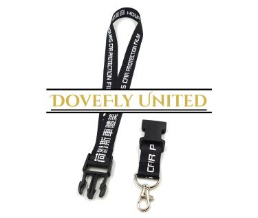 熱轉印客製 寬版識別證帶 (標準配件+插扣) (HTP25-4)