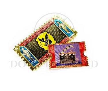 品牌企業宣傳品造型徽章 可客製化少量 烤漆徽章/仿琺瑯徽章製作