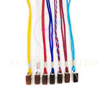 3mm經濟型圓帶 素色識別證帶批發 (配件:夾子)