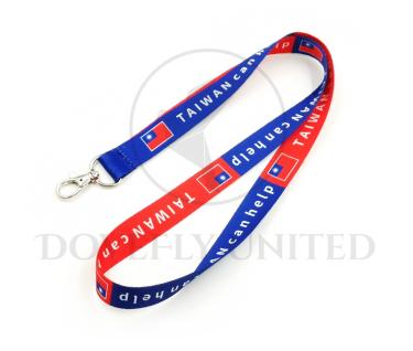 台灣製造 100% MIT 台灣織帶國慶商品 識別證帶訂製印刷 批發少量可 (HTP-116)