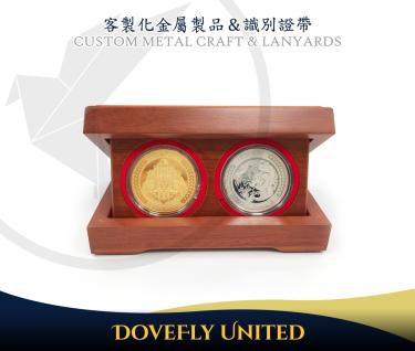 平安錢母商品製作 金幣木盒訂製 紀念商品 神像客製化金幣 錢母製作/生產工廠