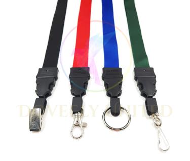 素色證件帶掛繩批發15/20mm 高速帶+特殊配件DB1 (HDLXXSHDB1)