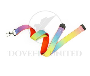 特殊訂製五彩夜晚反光 識別帶 頸掛繩訂製