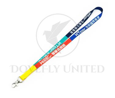 識別證帶印刷對位設計 訂製 熱昇華轉印彩色印刷 頸掛式識別帶 (HTP20-82NM)