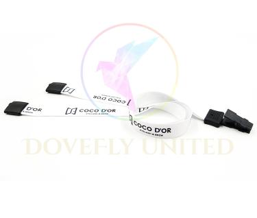 客製化熱轉印識別證帶 (特殊塑膠旋轉夾) (HTP20-23)