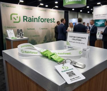 客製化塑膠顏色 企業公司品牌行銷展覽掛繩 識別帶 頸掛繩訂製 (SCW-12)