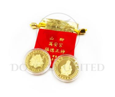 平安招財錢母訂製 客製化絨布袋 可燙金/燙銀 印刷