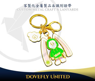 品牌鑰匙圈製作 紙卡包裝 琺瑯鑰匙圈 客製化鑰匙圈大量生產