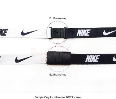 印刷 15mm 運動品牌識別證帶安全扣 (標準配件+安全扣) (HTP15-5)