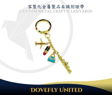 全訂製3D開模製作活動式鑰匙扣 全訂製鑰匙圈 客製化品牌金屬訂製生產 金屬工廠推薦